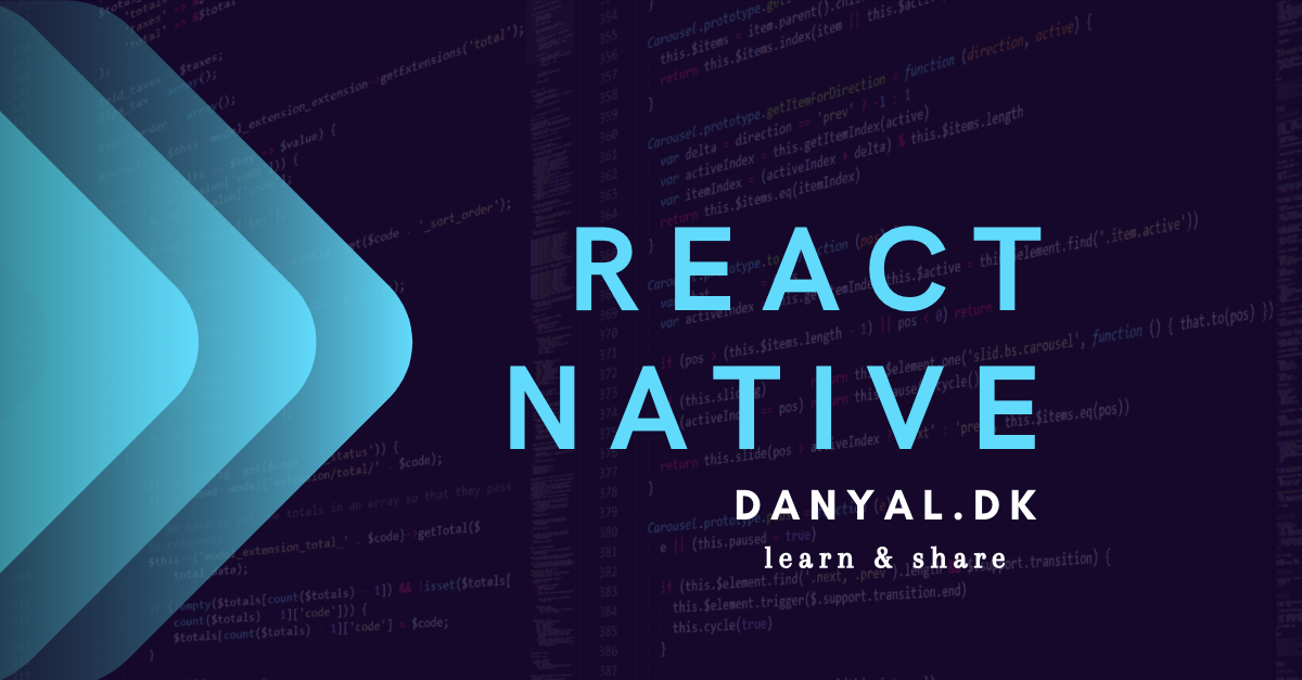 My first React Native component - Full Stack Programmer